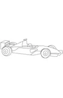 Formule 1 kleurplaat 12